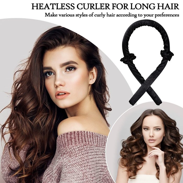 Mother's Day Hot Sale-Heatless Hair Curler Headband