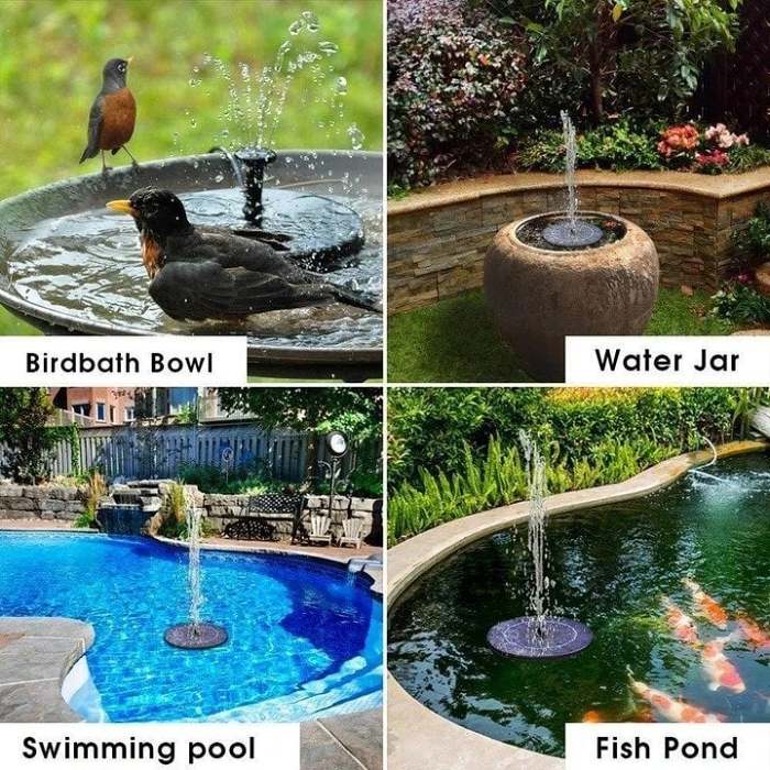 Last Day 49% OFFSolar-Powered Bird Fountain Kit