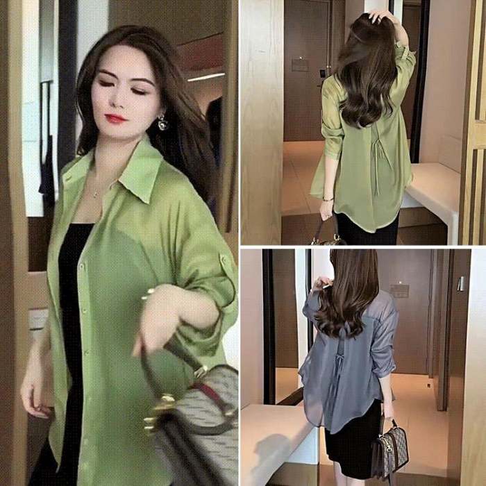 Autumn Sunscreen Chiffon Shirt