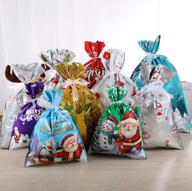 Early Christmas Sale 49% OFFChristmas Drawstrings Gift Bags
