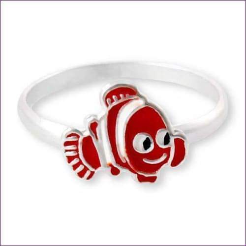 Sterling Silver Fish Ring