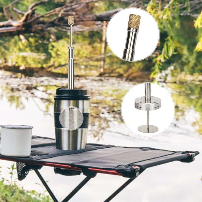 Press-style Tea & Coffee Filter