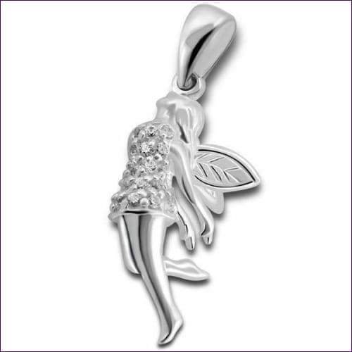 Silver Fairy Pendant