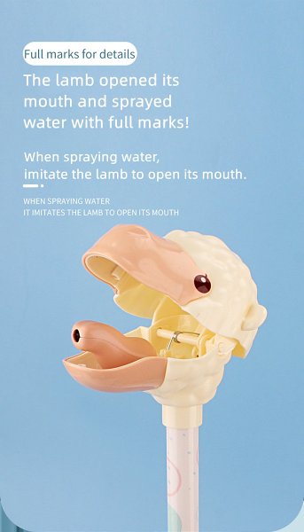 Creative Long-Necked Cartoon Alpaca Water Toy