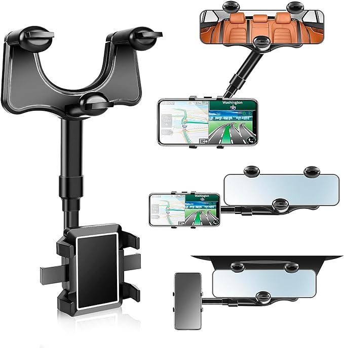 Hot Sale-Car Rear View Mirror Phone Holder by Veasoon