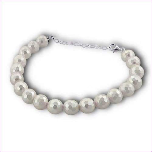Silver Pearl Bracelet