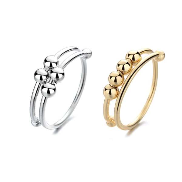 Last Day Promotion 49% OFF - Fidget Beads Ring