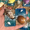 Beach Art Fridge Stickers