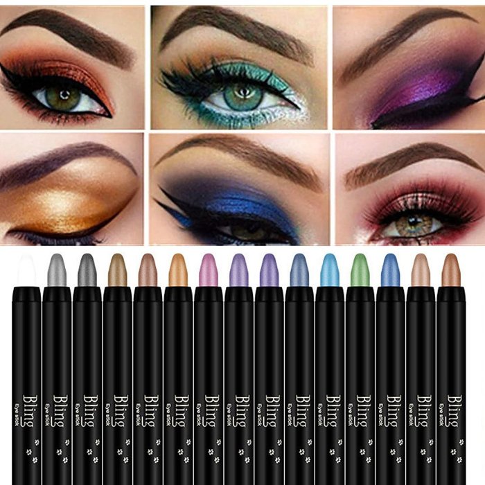 Big Sale 49% OffHighlighter Eye shadow Pencil Glitter Eyeliner Pen(Buy 3 pcs or more get free shipping)