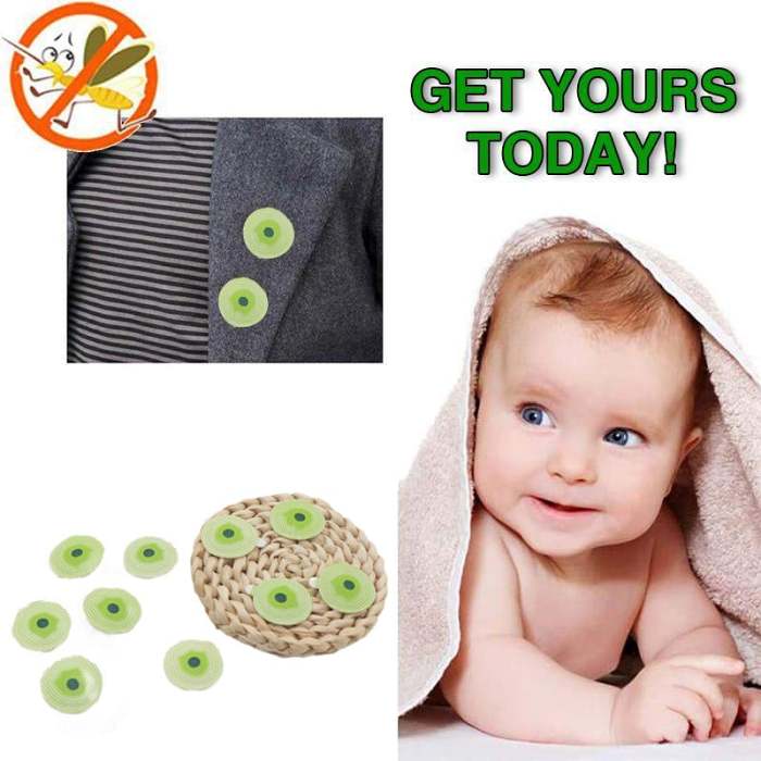 Bead Mosquito Repellent Sticker (10pcs/BOX)