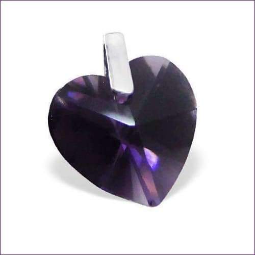 Swarovski Crystal Heart Pendant