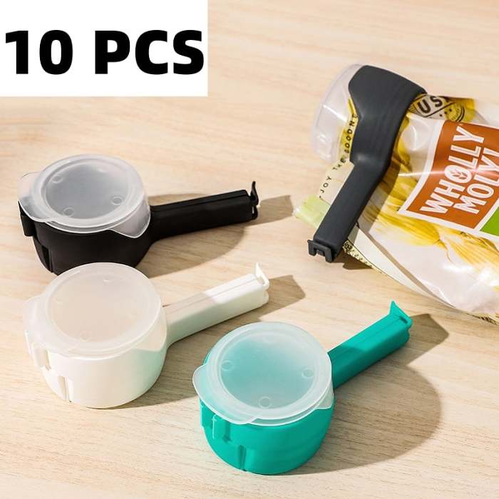 Food Bag Clips With Pour Spouts