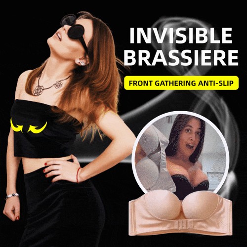 Invisible Strapless Extra Push Up Bra