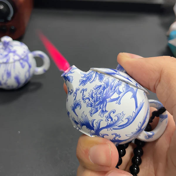 Celadon pot teapot lighter