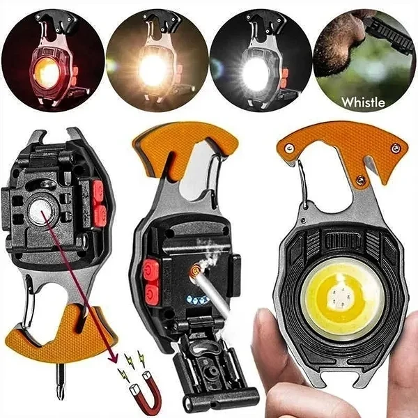 LAST DAY 49% OFFMultifunction Keychain Flashlight