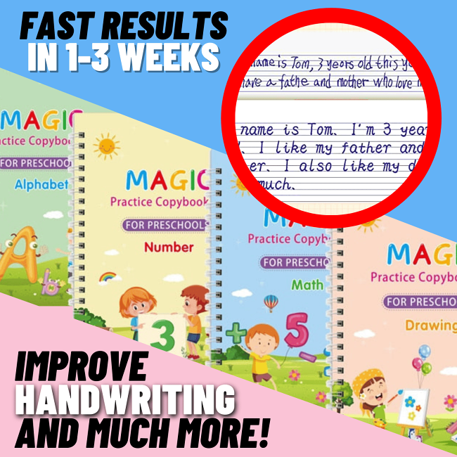 Autumn Hot Sale 45% off Children's Magic Copybooks