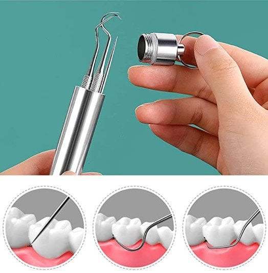 Hot Sale - SAVE 40% OFF - Stainless Steel Toothpick Set 7pcs(BUY 1 GET 2 FREE)
