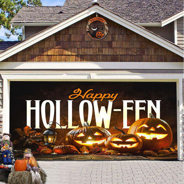 Halloween 2024 Garage Door Decoration