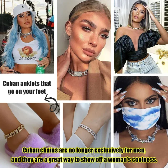 Diamond-Cuban Link Necklace