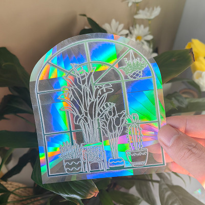 Magic Potted Sun Catcher Sticker