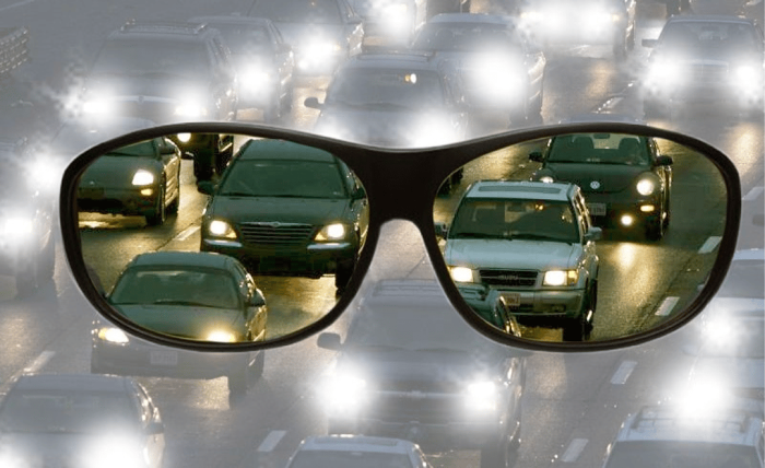 LAST DAY SALE 49% OFF Headlight Glasses with GlareCut Technology (Drive Safely at Night)