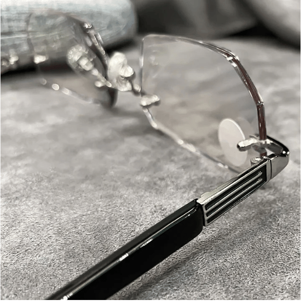 Sapphire high hardness anti-blue light progressive distance reading glasses