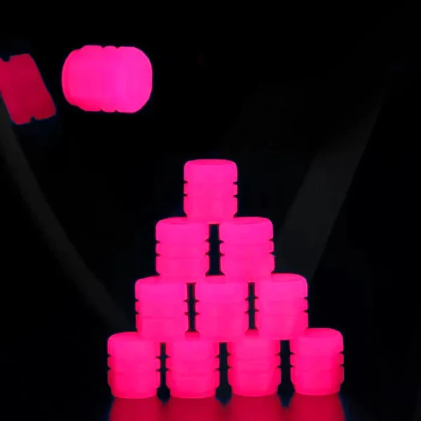 BLOWOUT SALEFluorescent Tire Valve Caps - Make Night Cycling More Cool