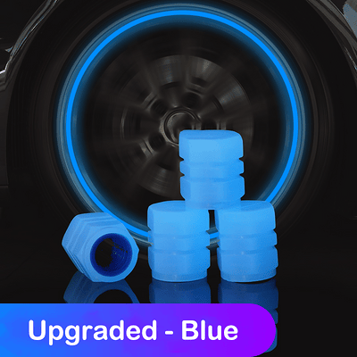 (SUMMER SALE-48% OFF) Fluorescent Tire Valve Caps BUY 4 GET EXTRA 10% OFF by Veasoon