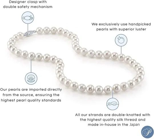 50% OFF for a Limited Time Discount Japan AAAA Akoya Pearl Necklace