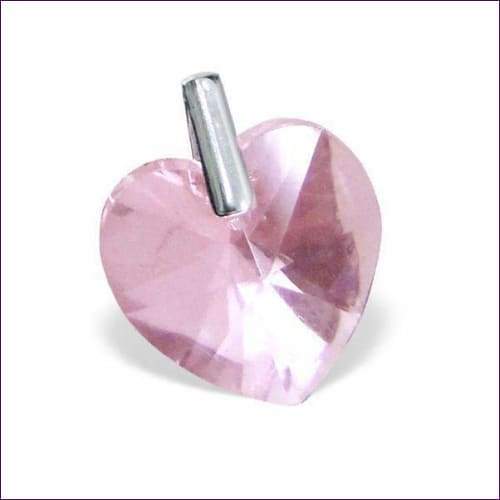 Swarovski Crystal Heart Pendant
