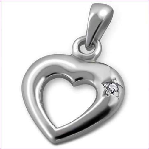 Sterling Silver Heart Pendant