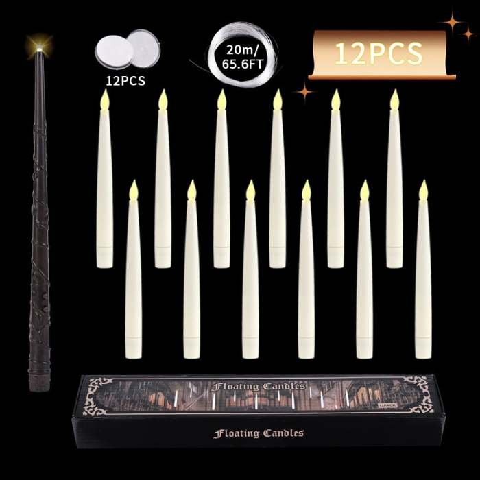 Magic Levitation Candle & Wand