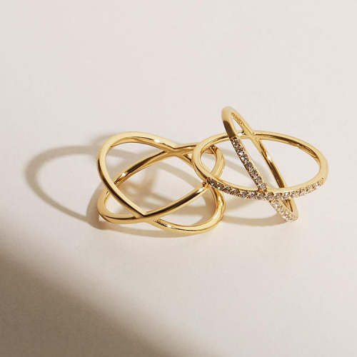 Eva's Harmony Gold Ring
