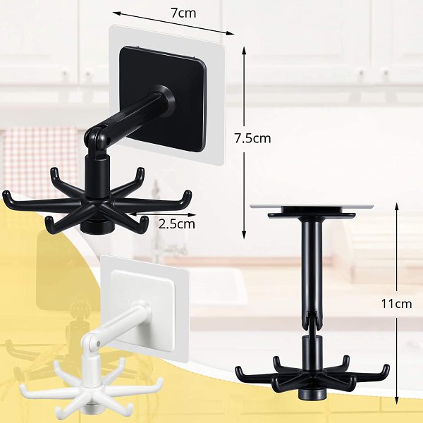 (SALE 49% OFF)360°Rotating Self-Adhesive Utility Hook
