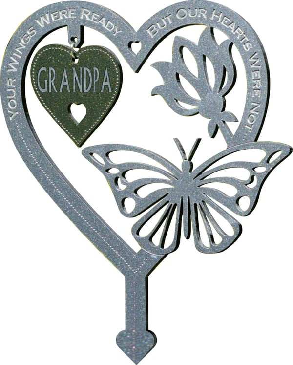 49% OFF - Memorial Gift Butterfly Ornament Garden Plaque