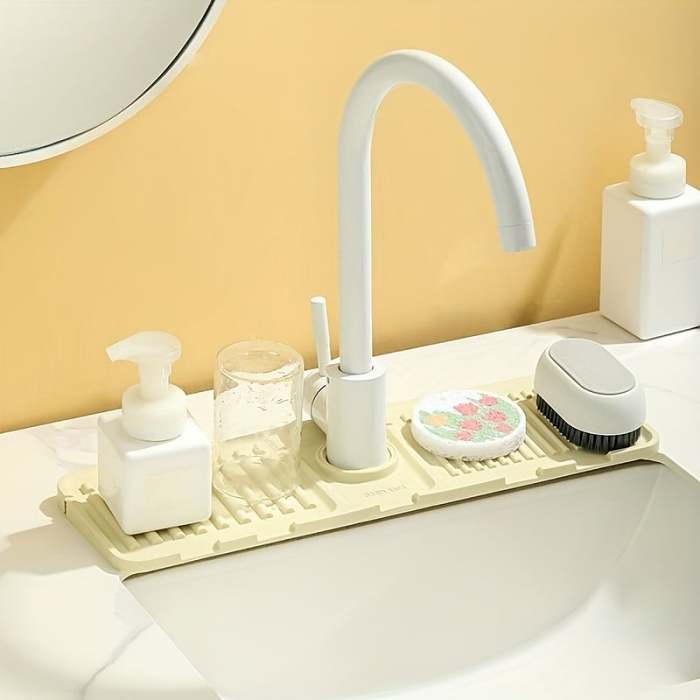 Faucet Silicone Splash-proof Drain Mat