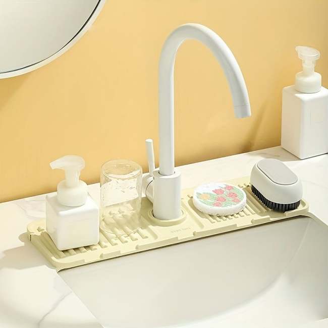 Faucet Silicone Splash-proof Drain Mat
