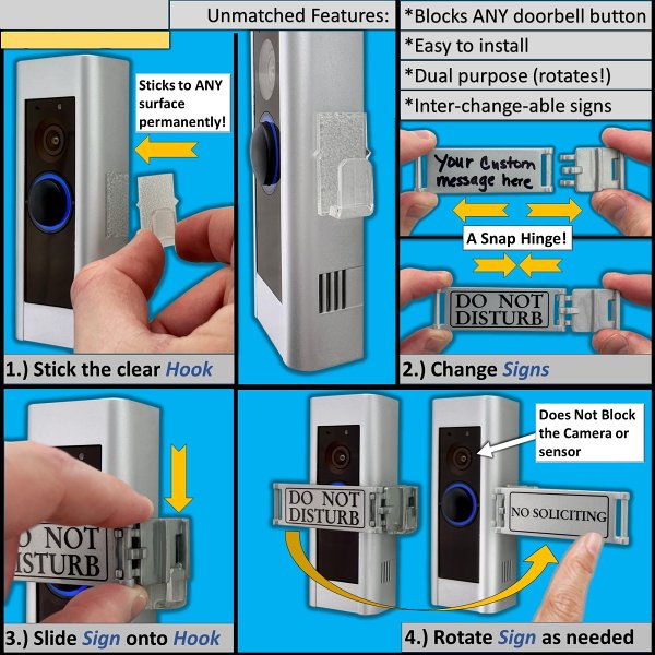 Do Not Disturb Door Lock Sign