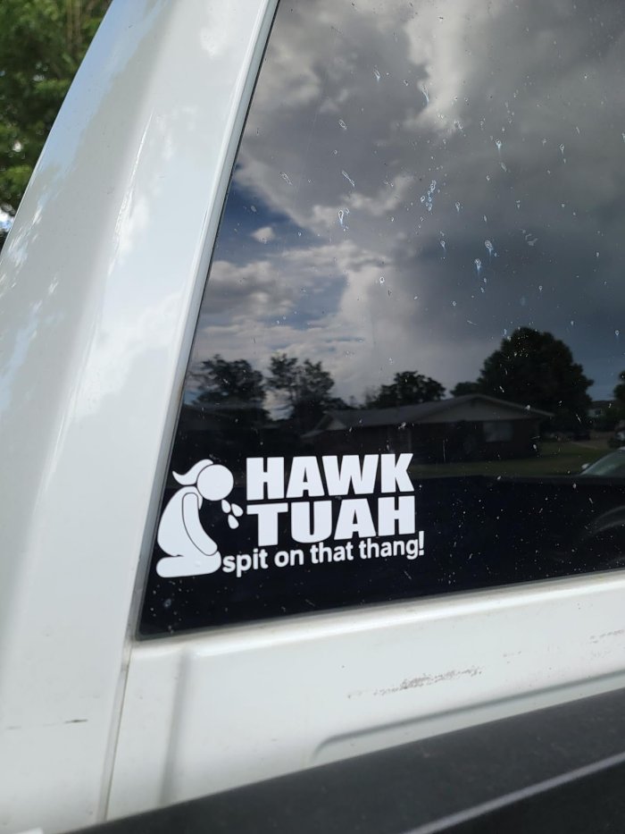 Hawk Tuah Sticker | Spit on That Thang Car