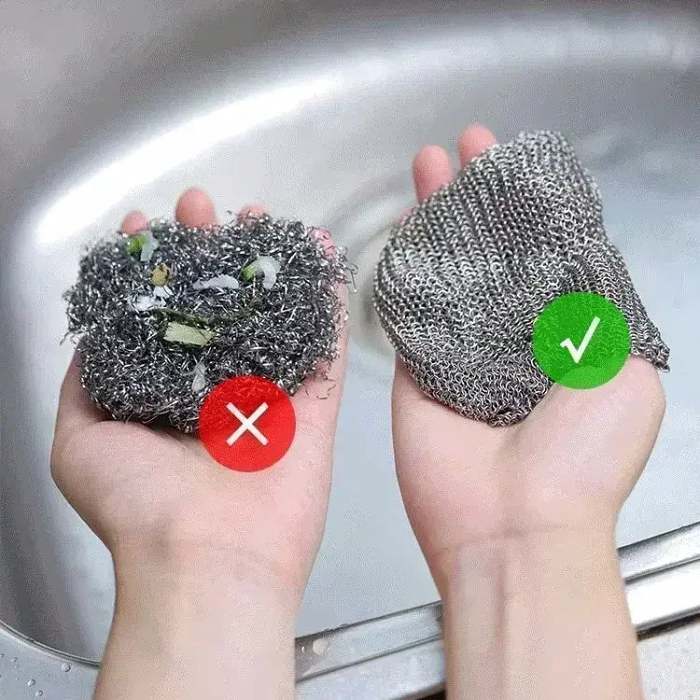 Multifuctional Wire Dishwashing Rags for Wet and Dry