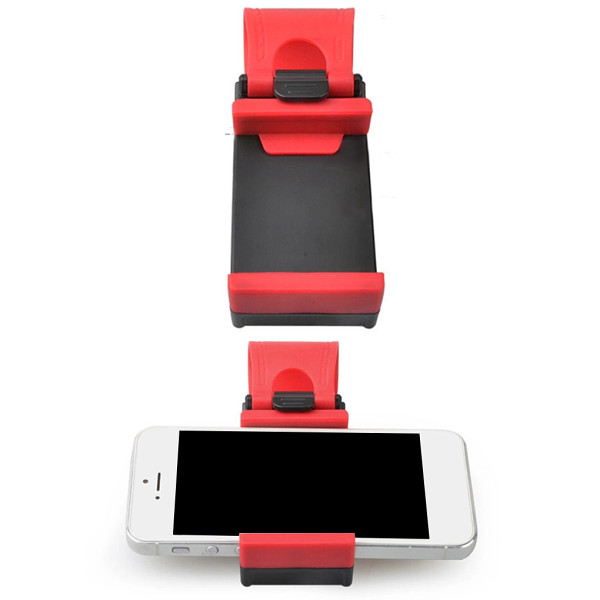 Car steering wheel phone holder