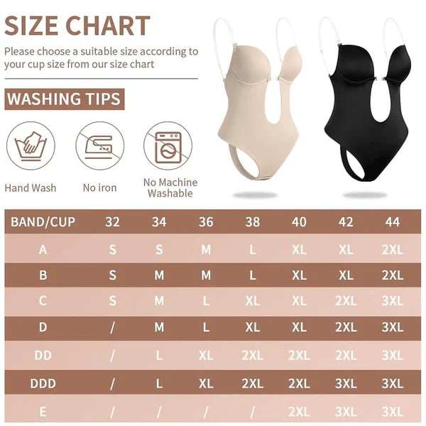 Backless Body Shaper Bra