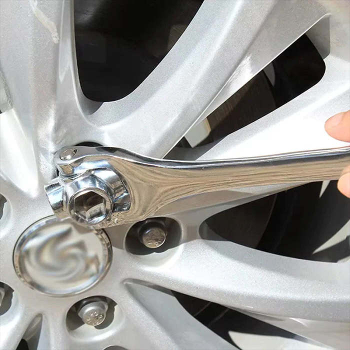 52in1 Universal 360° Rotating Head Rubber Grip Socket Wrench