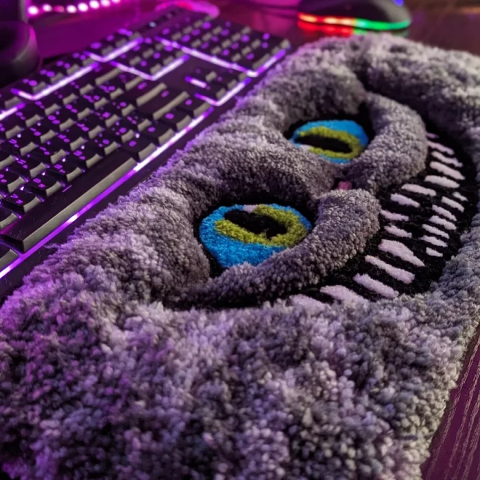 Keyboard Rug Handtufted Anime Keyboard Rug