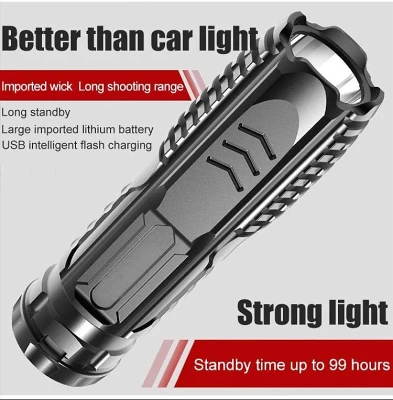 2024 New Year Hot Sale - Multifunctional Rechargeable Flashlight