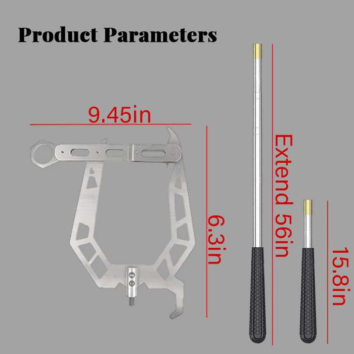 Telescoping Automatic Boat Dock Hook