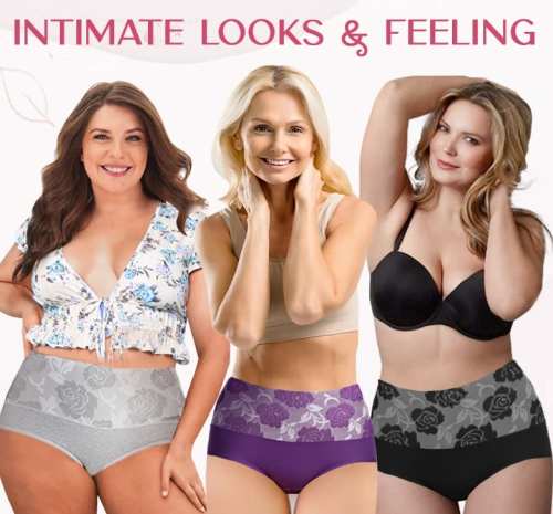 High Waist Tummy Control Cotton Panties