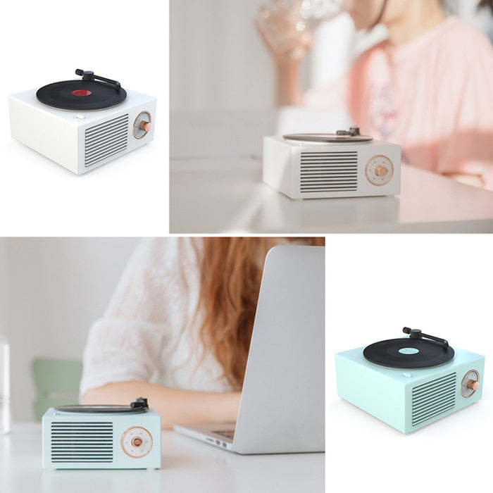 Retro Vinyl Wireless Speaker