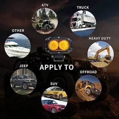 Last Day 50% OffMotorcycle Driving Light LED Auxiliary Light