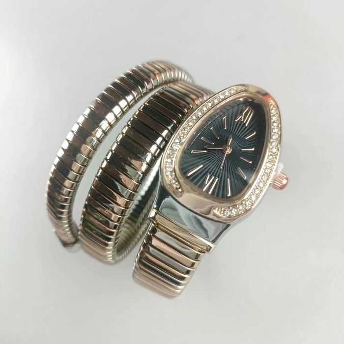 Inlaid Brick Snake-shaped Watch